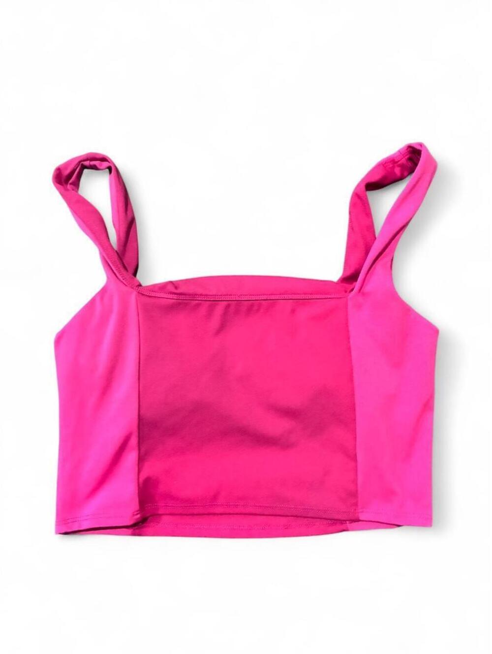 Sincerely Jules for Bandier Women's Pink Crop-top